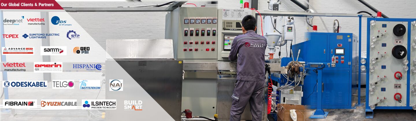 Máquina del cable de fribra óptica