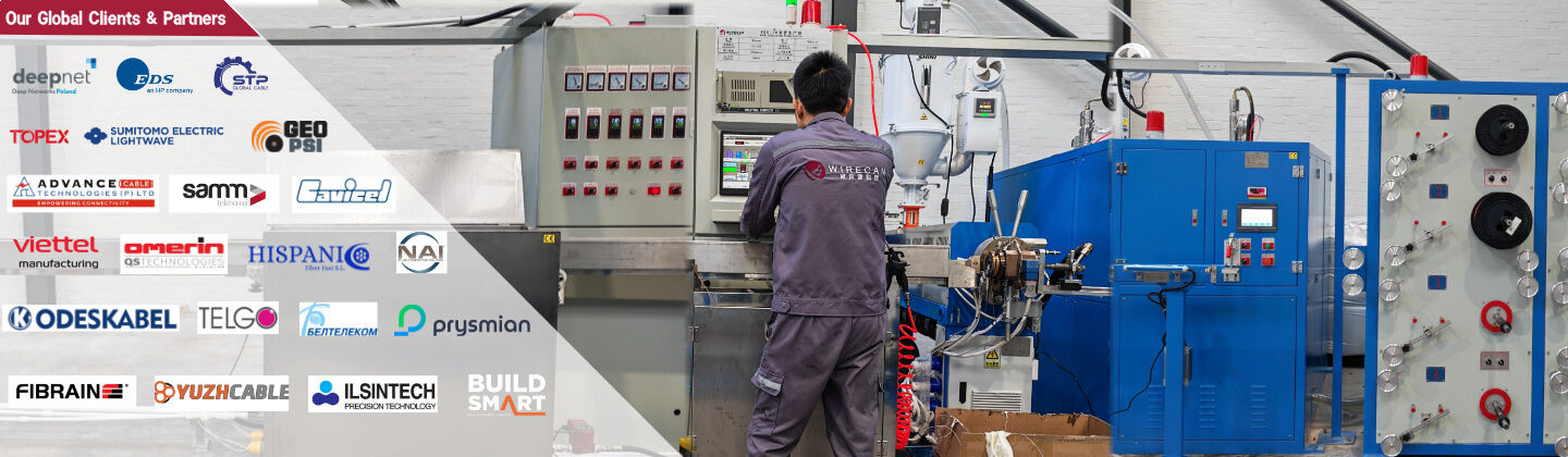 Máquina del cable de fribra óptica