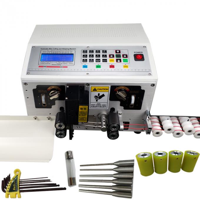 Máquina automática llena para que corta y de desmontaje la peladora del corte del alambre de acero de los alambres en venta