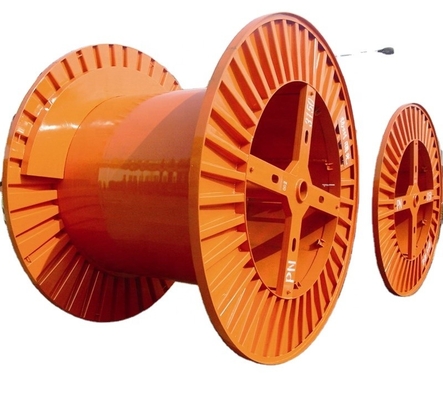 Bobbin Reel de acero acanalado para el alambre y la máquina de la fabricación de cables