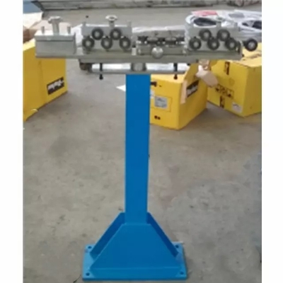 Máquina de Flattenning del alambre de acero para la tira de acero en el cable óptico Armoring de la fibra