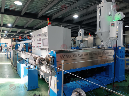 φ90 Línea de extrusión de la envolvente del cable de fibra óptica: Solución de fabricación de cables de alto rendimiento