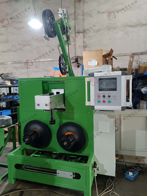 Máquina de bobina de cable de red bobina eficiente en forma de 8 con anillos anti-enrollamiento