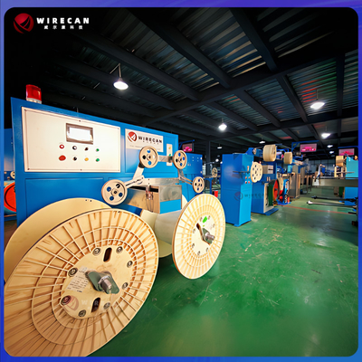 WRK-50 Línea de extrusión de tubos sueltos. Fabricación de cables de fibra óptica de alta velocidad