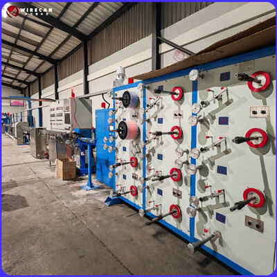 WRK-50 Línea de producción de cable de fibra óptica de tubo suelto / máquina de extrusión de tubo de fibra óptica