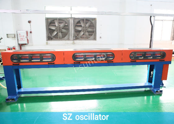 Tipo máquina eléctrica del oscilador de SZ de la fabricación de cables de la fibra óptica de la distribución