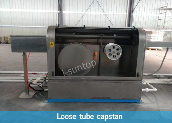 cadena de producción del cable de 500m/Min Loose Tube Fiber Optic