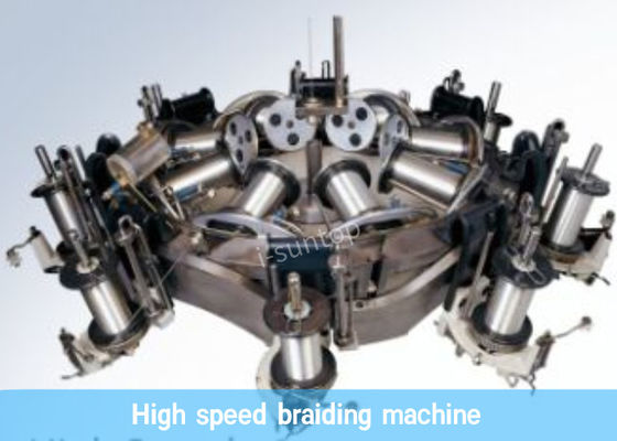 Certificación automática del CE de la máquina del trenzado del cable coaxial de 150rpm RG59
