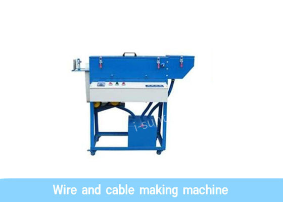 Máquina de la fabricación de cables del alambre de cobre del control 50Hz del PLC con el material del PE