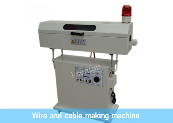 Máquina de la fabricación de cables del alambre de cobre del control 50Hz del PLC con el material del PE
