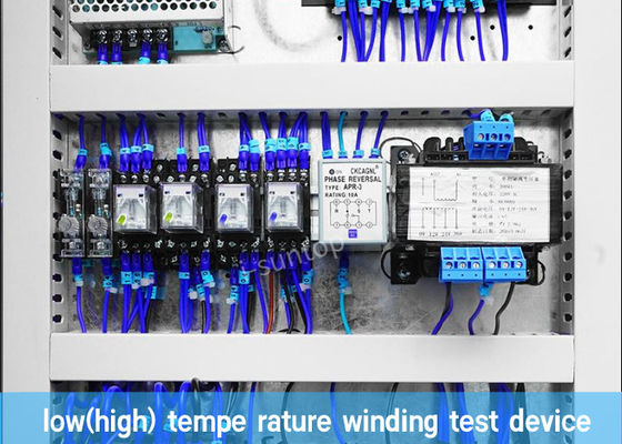 Equipo de prueba programable del cable de la temperatura del cielo y tierra del control del PLC