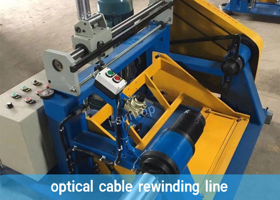 La máquina que arrolla del cable del SGS, 50HZ telegrafía la máquina el rebobinar con el contador del metro
