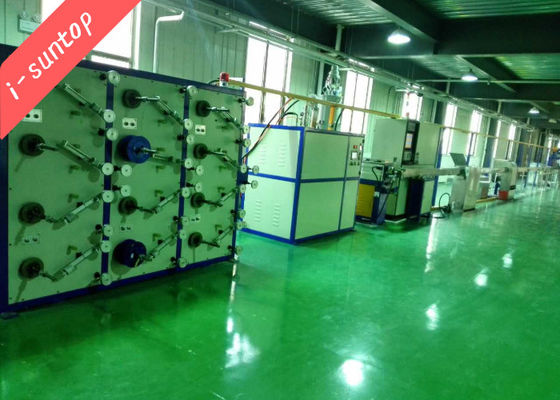 300m / Min Optic Fiber Buffering Line para PBT que cubre el cable central del tubo