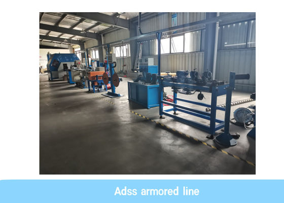 Proceso de fabricación del cable del solo modo, máquina de la fabricación del cable aéreo de ADSS