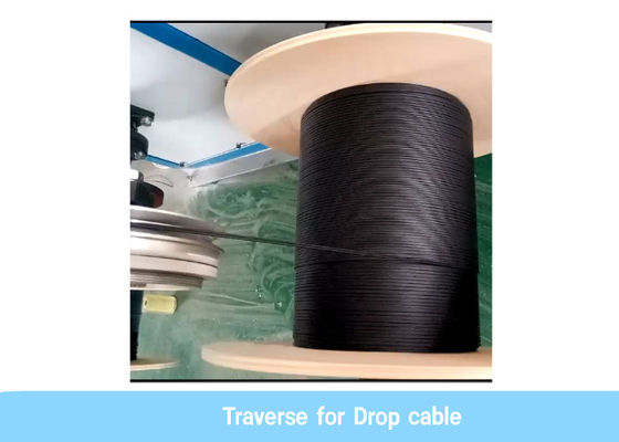 12 máquina del cable de fribra óptica del descenso 190m/Min LSZH de la ronda de la base FTTH