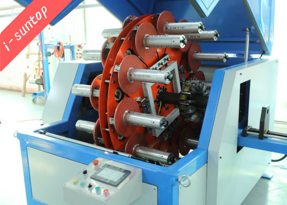 24 máquinas principales del cable de fribra óptica de la máquina de encalladura del hilado de 20N 120rpm Aramid