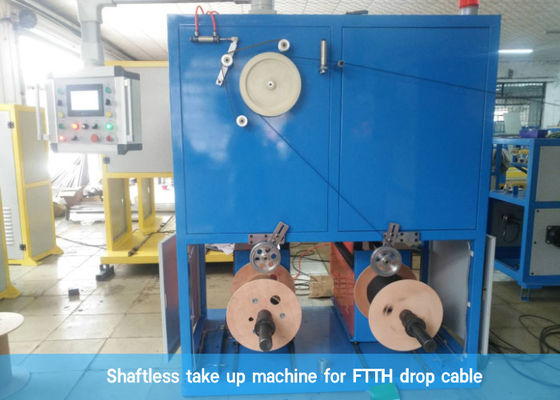 Máquina plana interior y al aire libre del cable de fribra óptica de 50KW FTTH