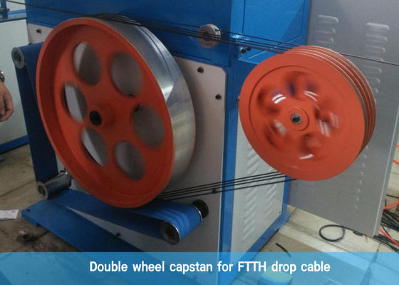 Máquina plana interior y al aire libre del cable de fribra óptica de 50KW FTTH