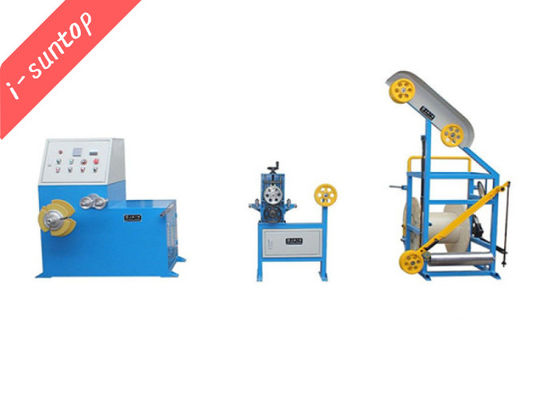 Sola máquina de bobina automática de alambre de la rueda 380VAC con impulsado por motor
