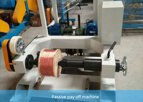 Máquina del extrusor del cable del PVC de la capa doble 500mpm con el conductor de cobre