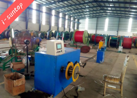 Sola máquina de bobina automática de alambre de la rueda 380VAC con impulsado por motor