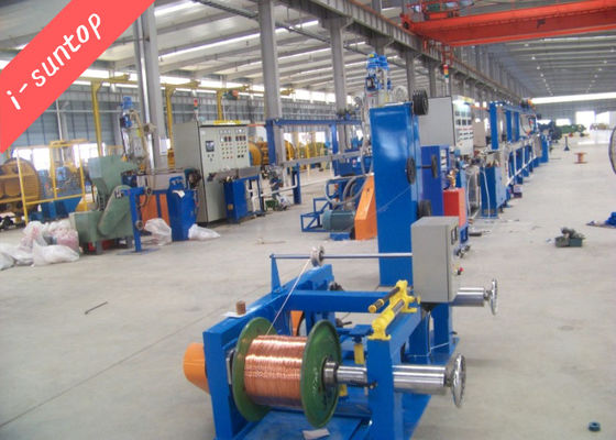 Máquina del extrusor del cable del PVC de la capa doble 500mpm con el conductor de cobre