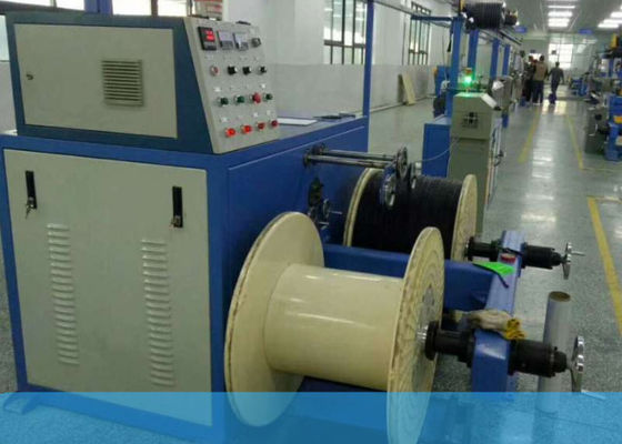 No alambre plástico del halógeno 12m m que hace la línea de la protuberancia de cable del PVC de la máquina
