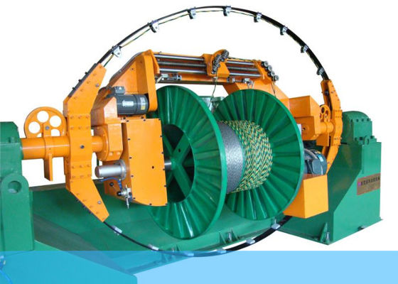 el PVC de 1250m m aisló el alambre doble de la torsión que agrupaba la máquina para la industria