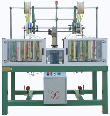16 máquina del trenzado de la cuerda del eje 1.1KW, máquina que trenza del alambre 2heads