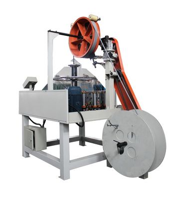 Máquina ajustable del trenzado del cable 20rpm, trenzadora inoxidable del alambre de acero