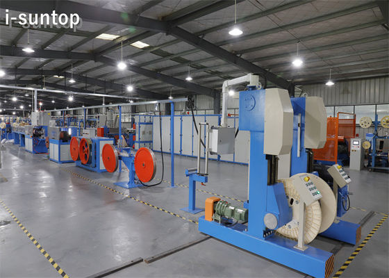 Línea de encalladura fotoeléctrica de SZ del cable compuesto