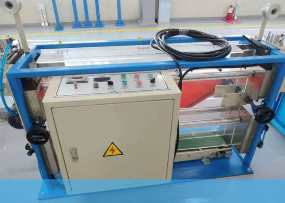 80m/Min máquina de fibra óptica del cable del acumulador de la cinta de metal de 3 fases
