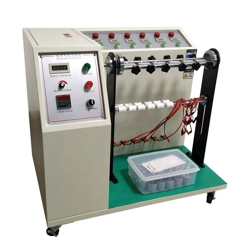 Cable anti Flex Tester, 60c de la corrosión. P.M Cable Bending Tester