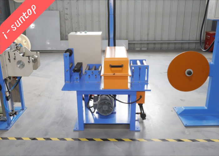 máquina del cable de fribra óptica de 100m m 70m/Min Aluminum Tape Corrugating Machine