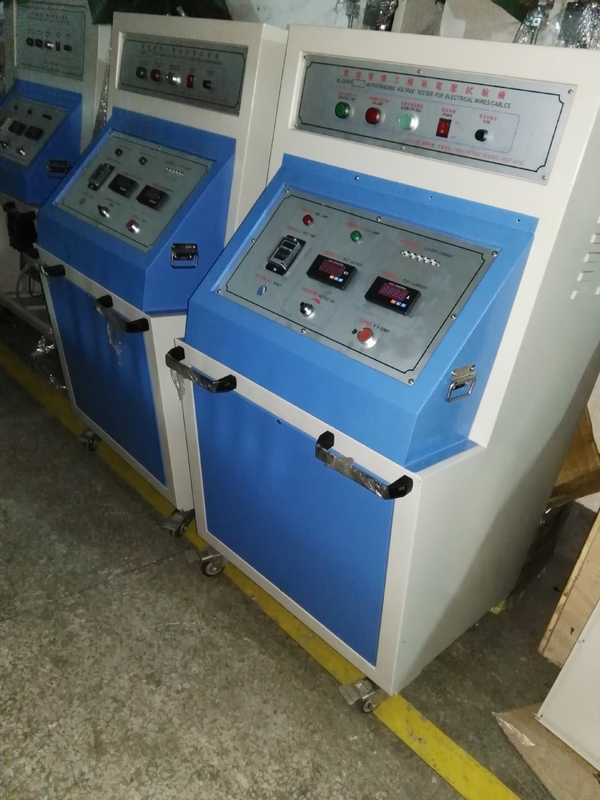 La frecuencia de poder del alambre del equipo de prueba del cable de la CA 220V soporta la máquina de prueba del voltaje